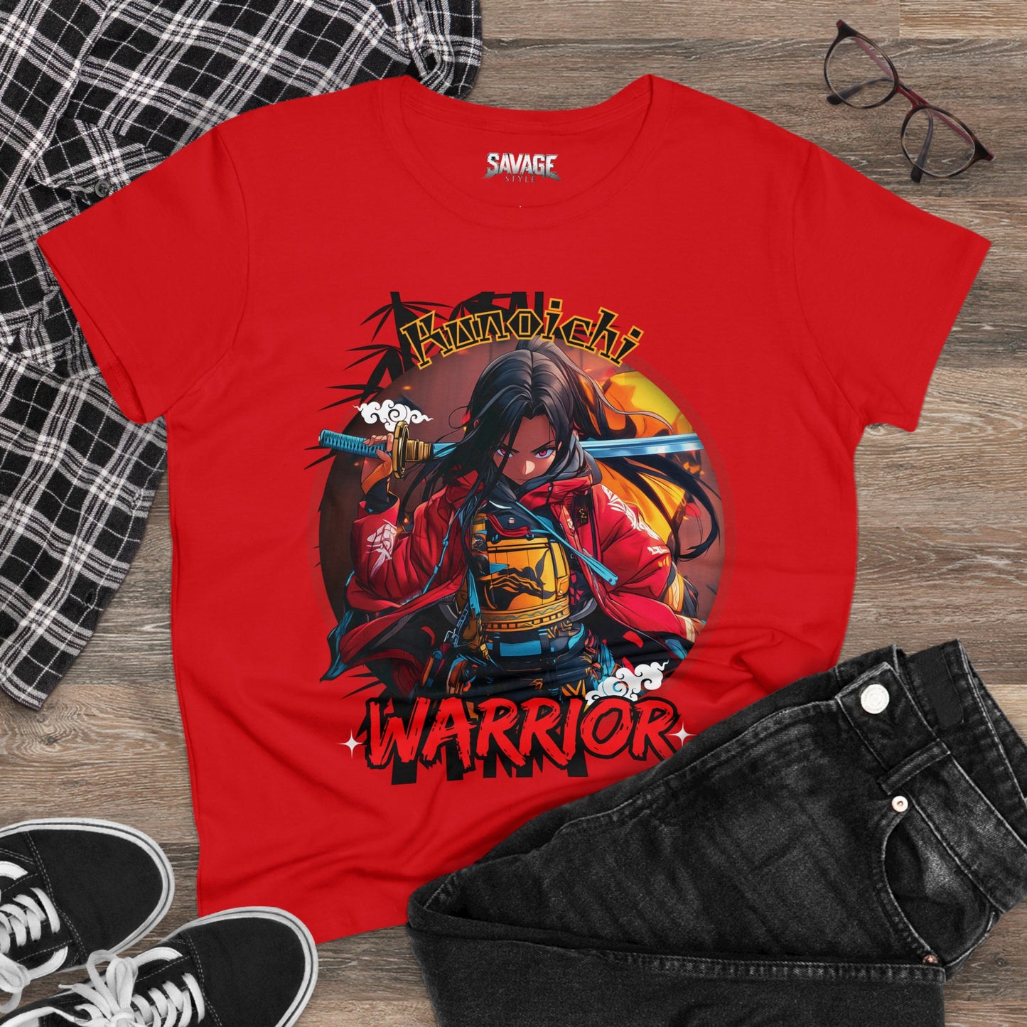 Women's Anime Warrior T-Shirt