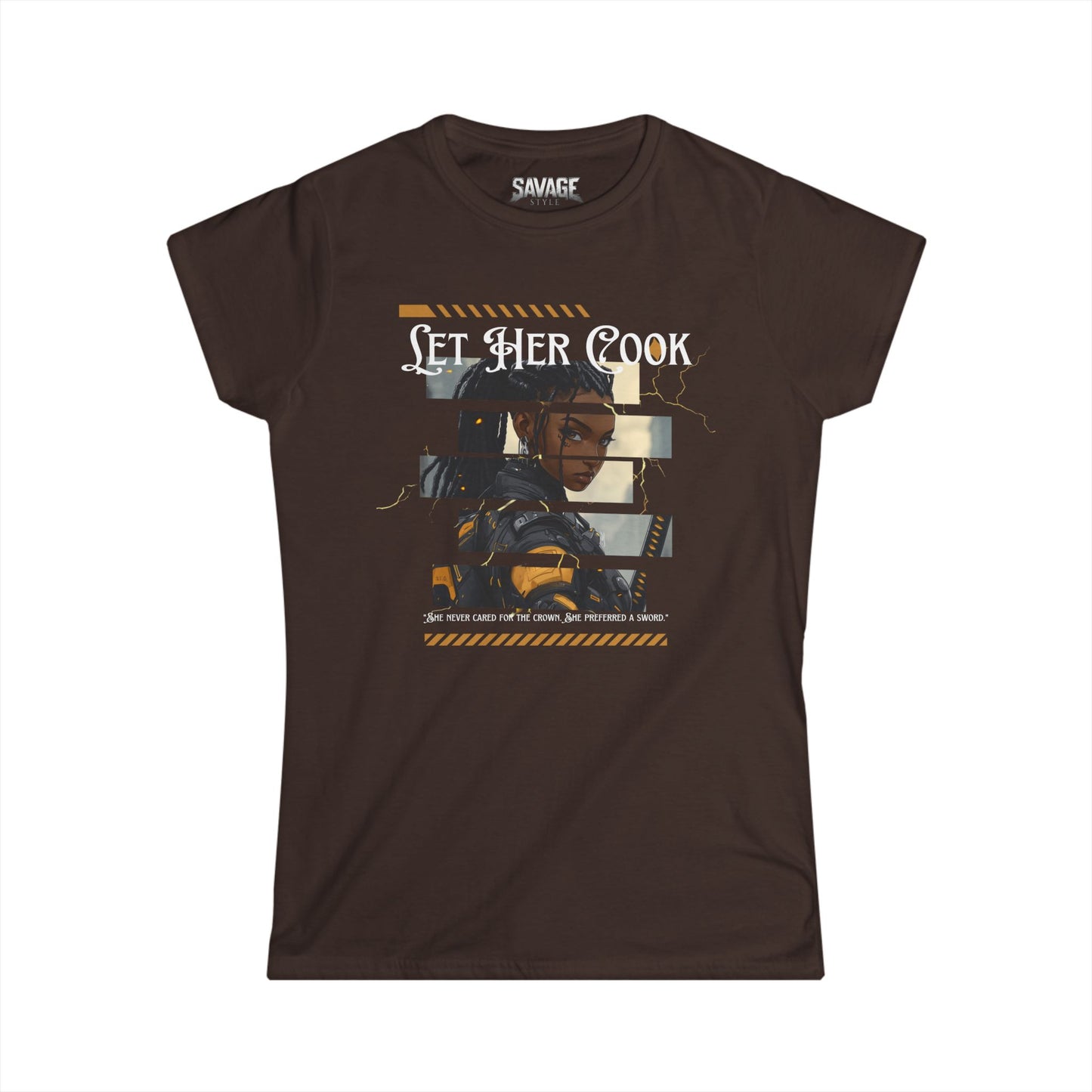 Let Her Cook - Women's Softstyle Tee