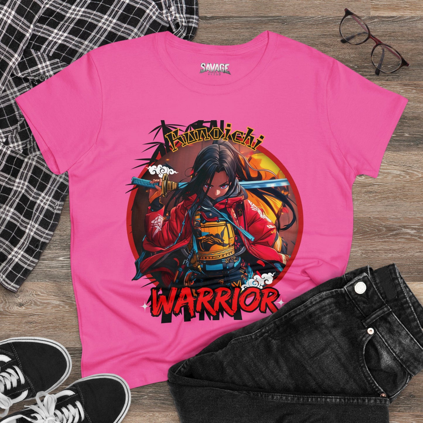 Women's Anime Warrior T-Shirt