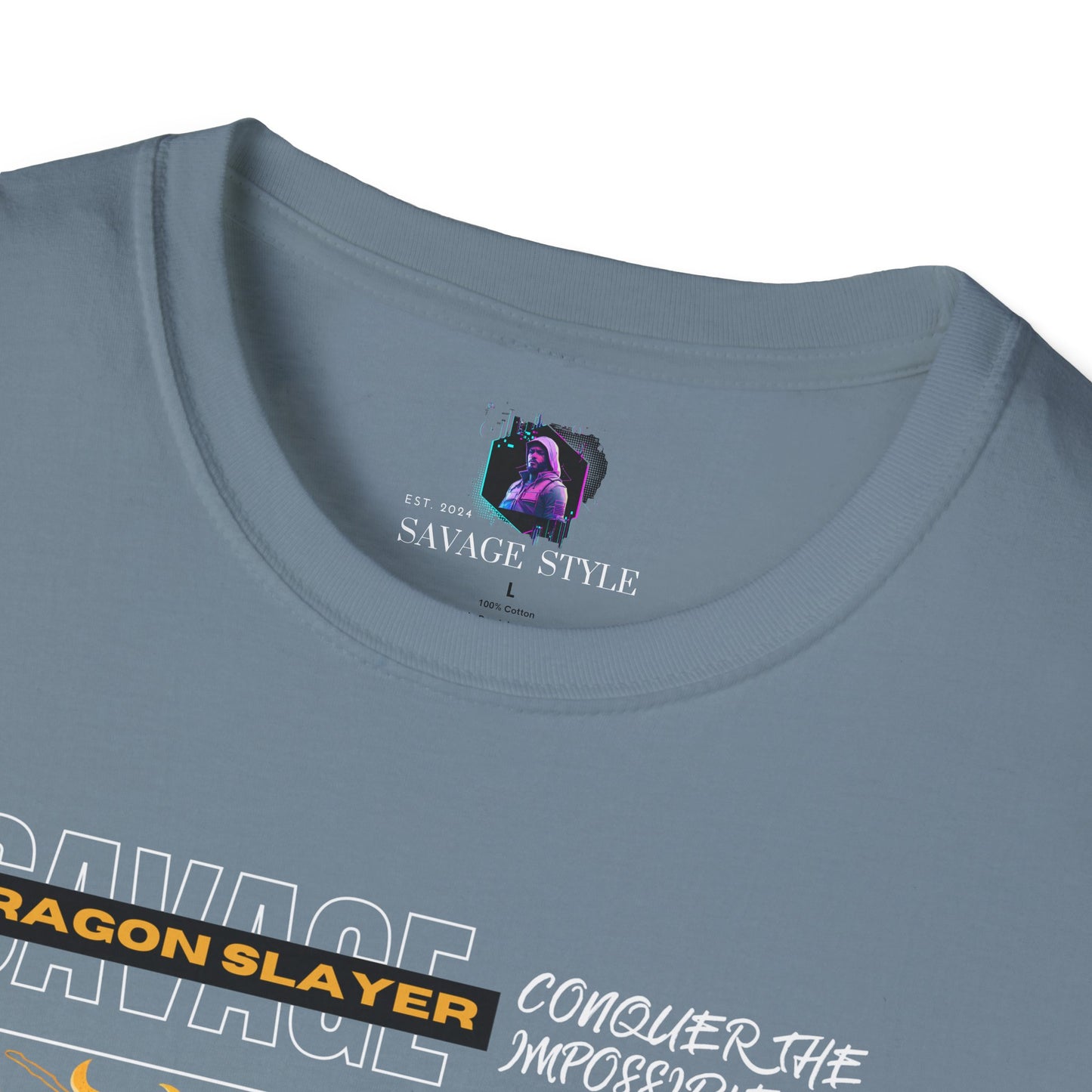 Savage Dragon Slayer Unisex Softstyle T-Shirt