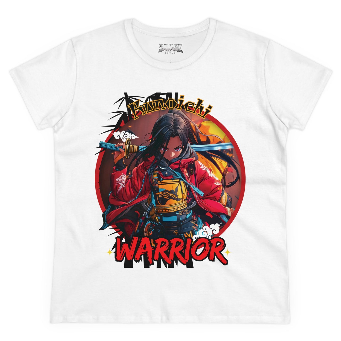 Women's Anime Warrior T-Shirt