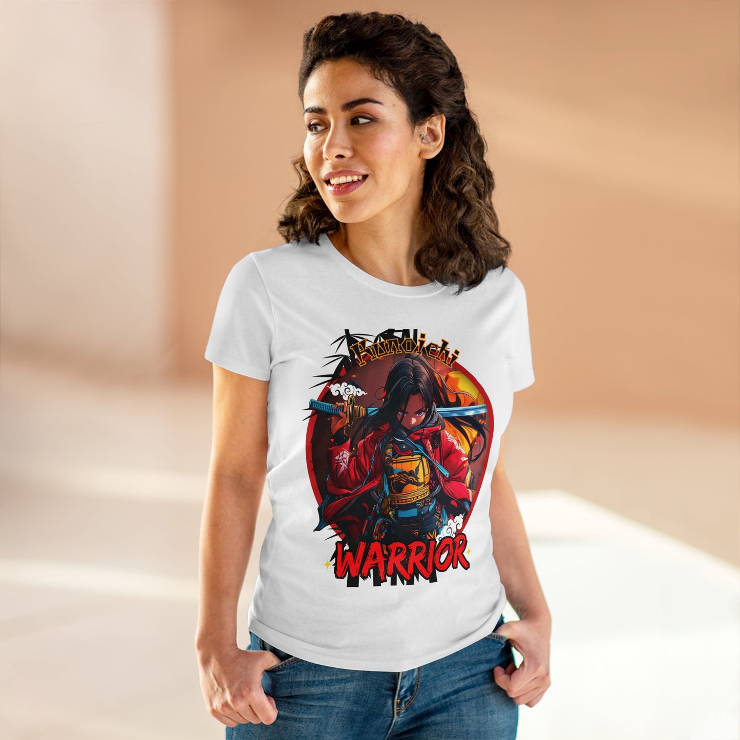 Women's Anime Warrior T-Shirt