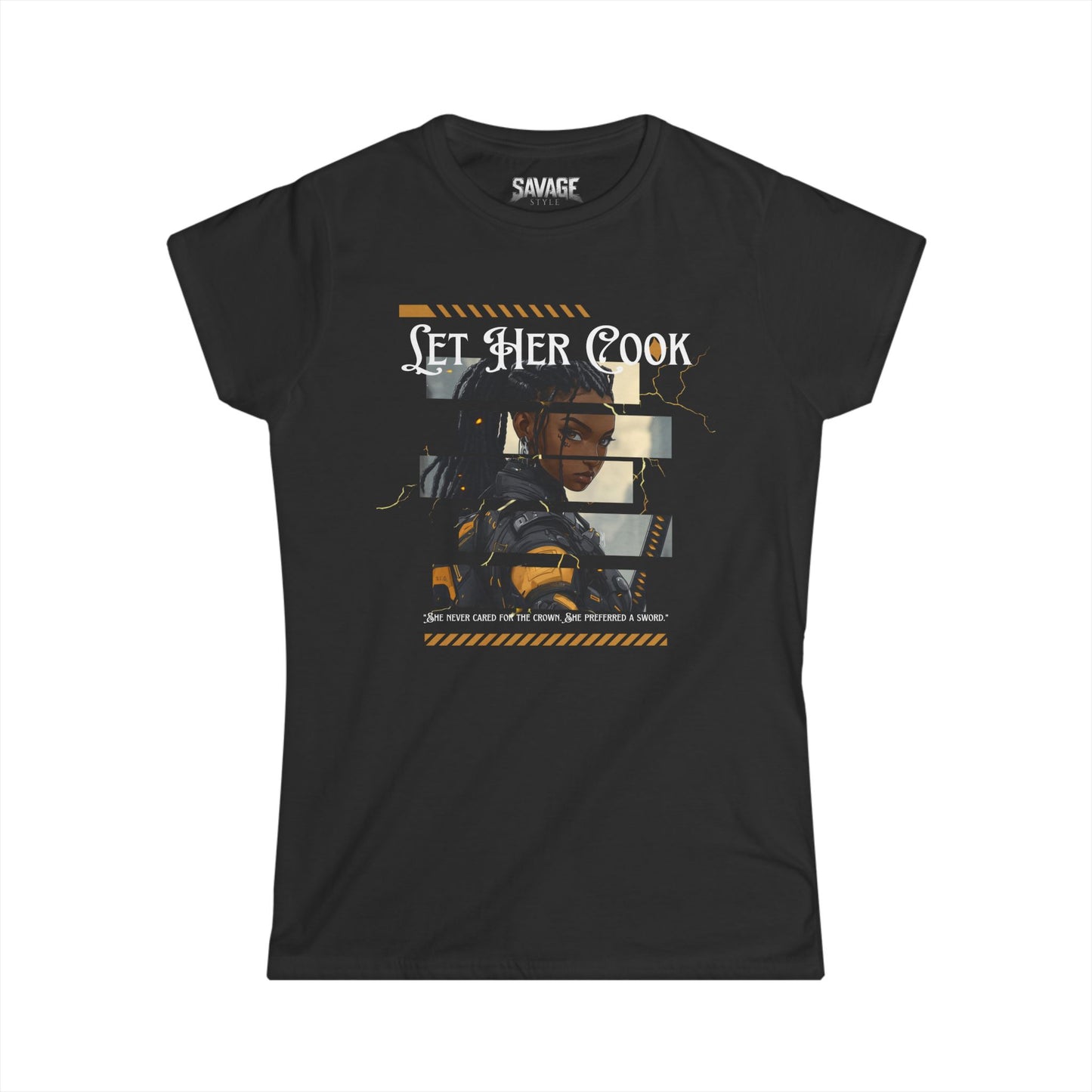 Let Her Cook - Women's Softstyle Tee