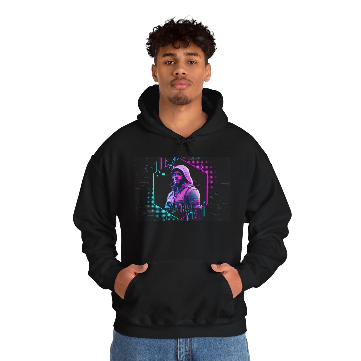 Gamer Hoodie Sweatshirt - Savage Style Gamer Gear Clothing