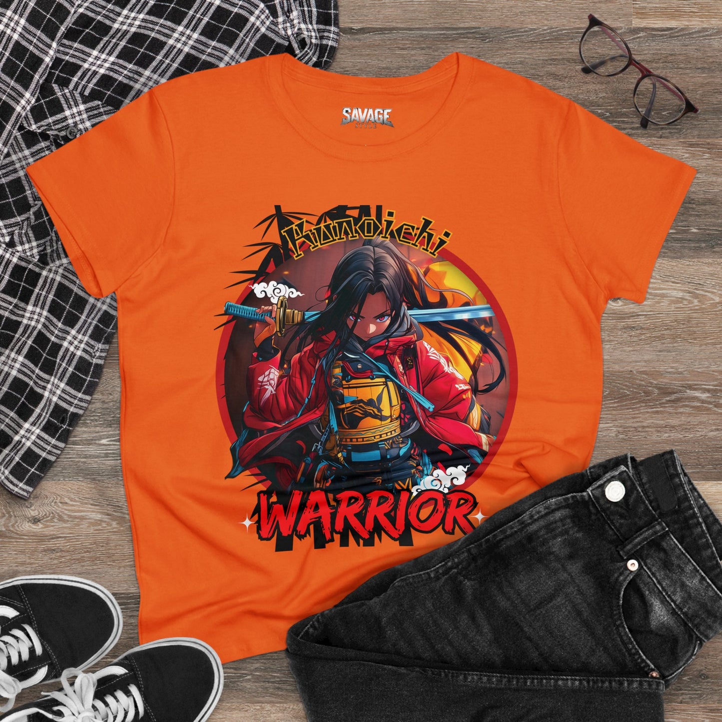 Women's Anime Warrior T-Shirt