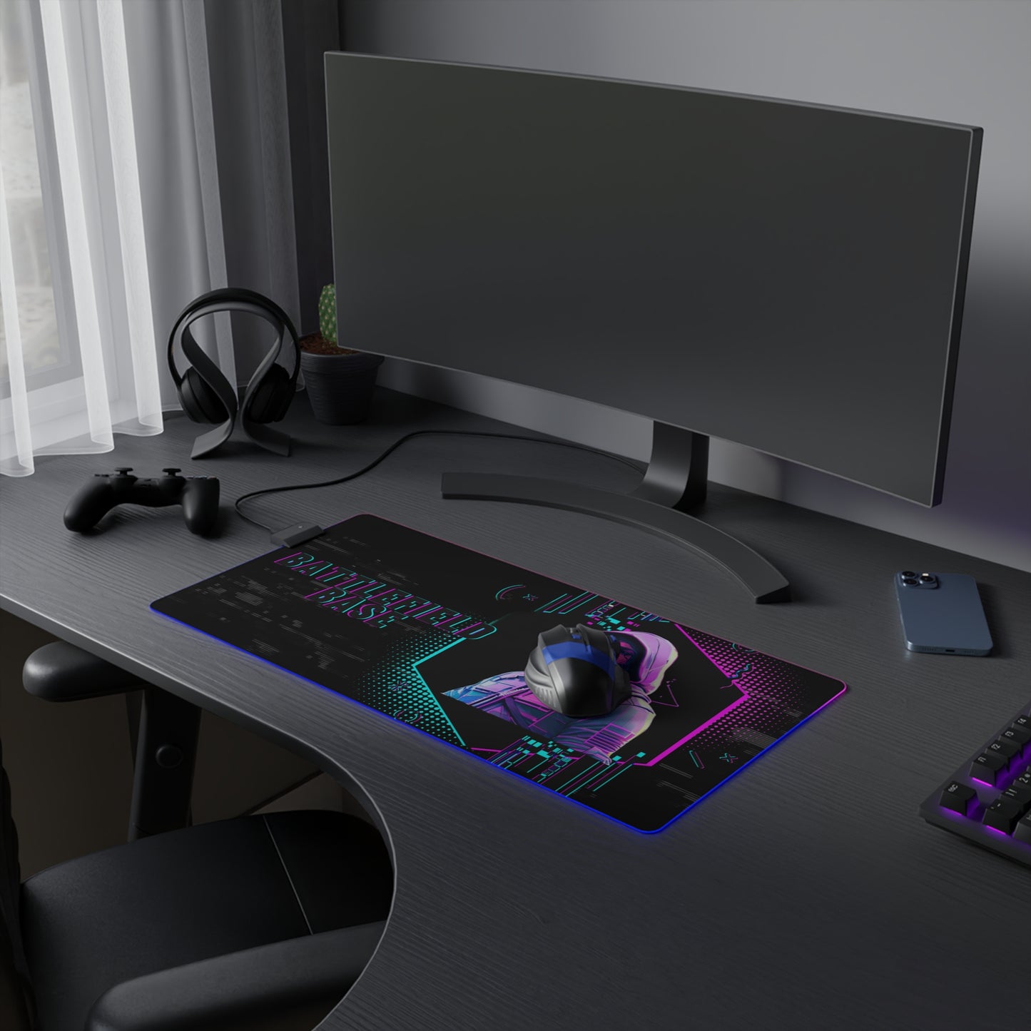 LED Gaming Mouse Pad