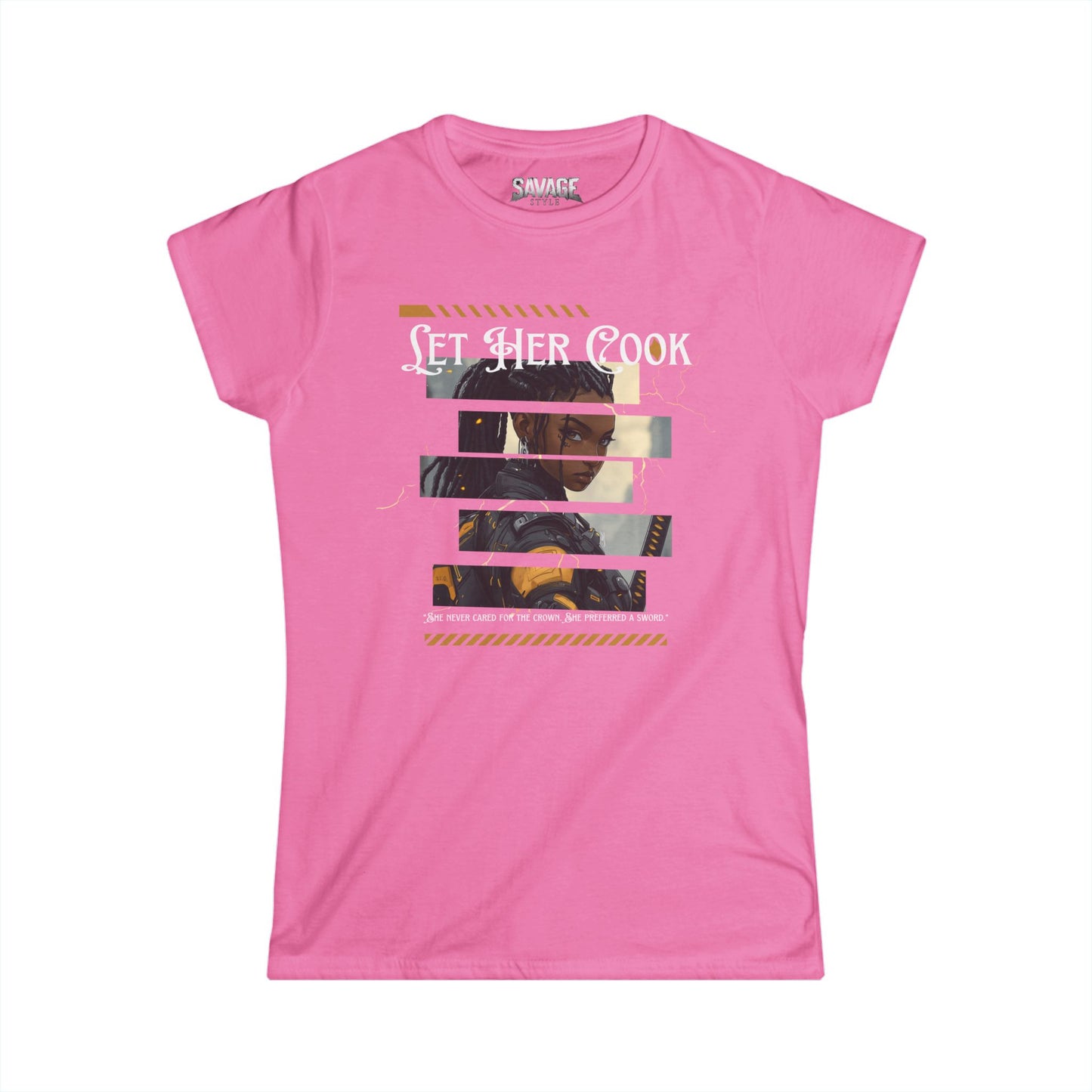 Let Her Cook - Women's Softstyle Tee