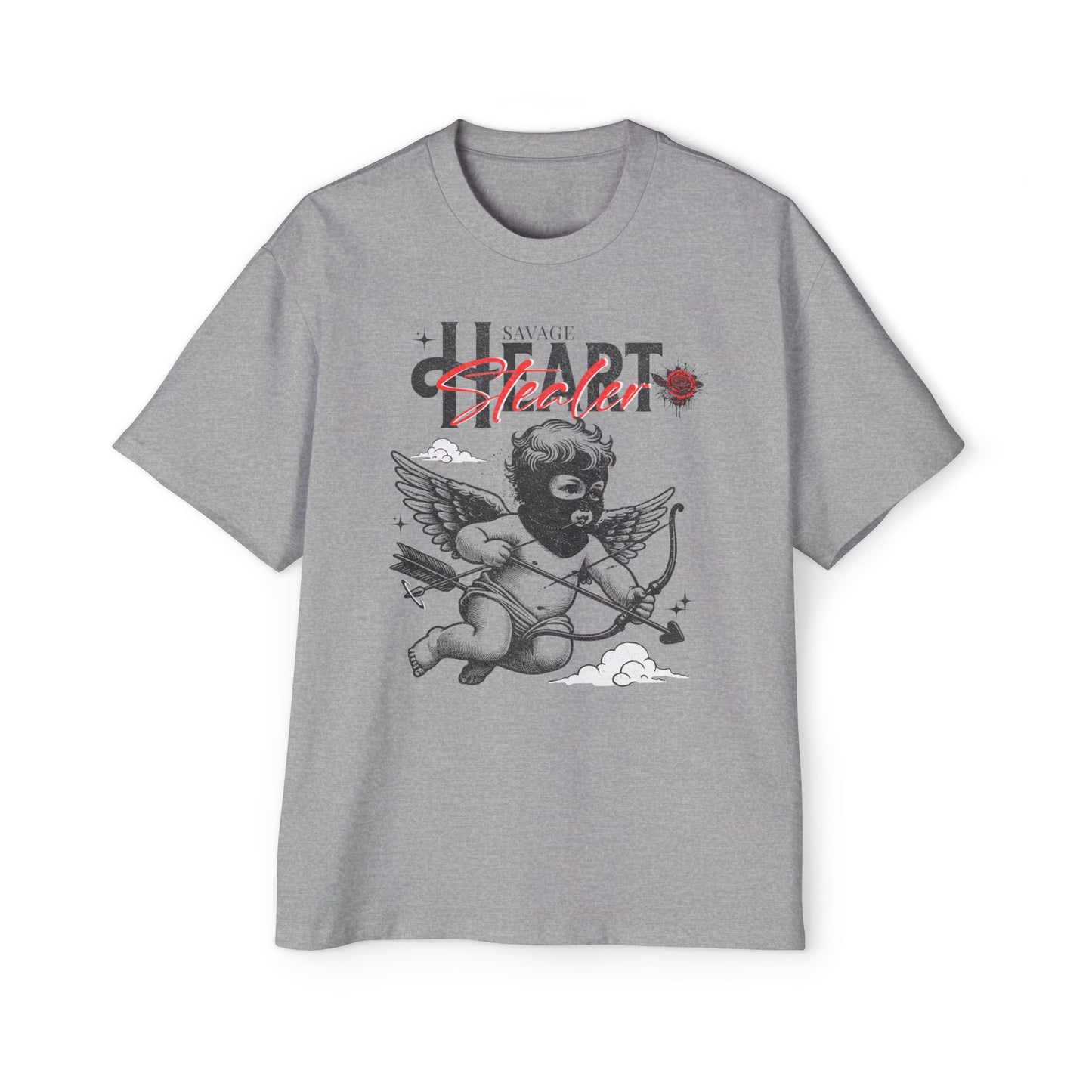 Savage Heart Stealer Men's Oversized T-Shirt