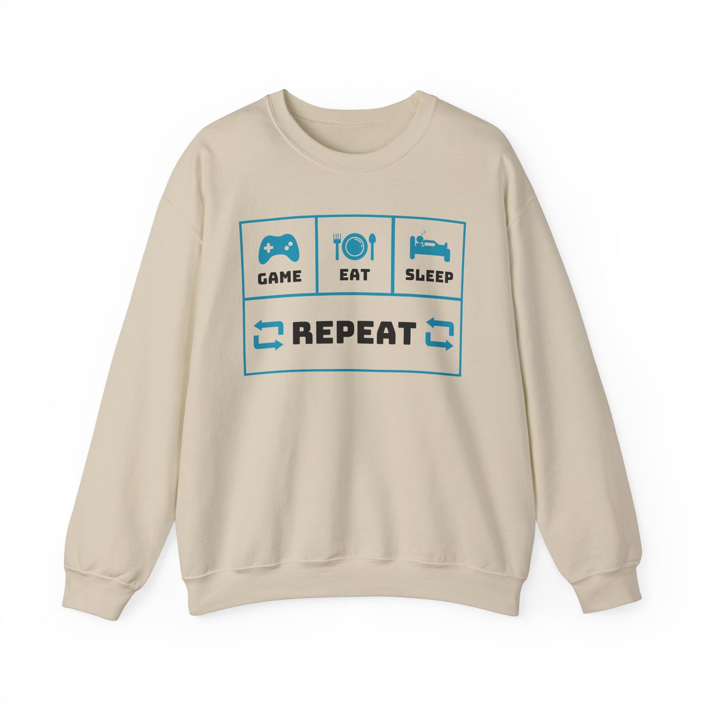 Heavy Blend™ Crewneck Repeat Sweatshirt