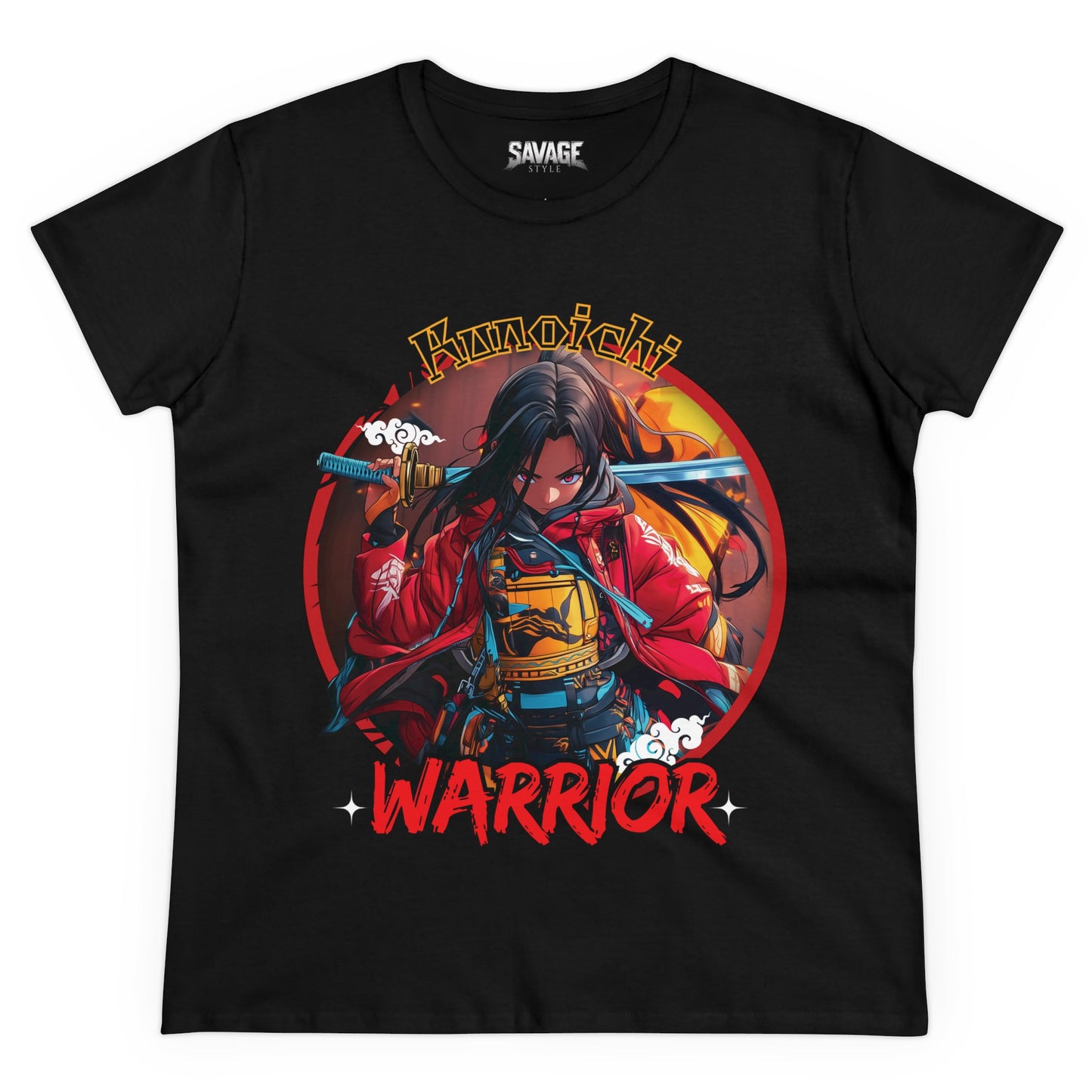 Women's Anime Warrior T-Shirt