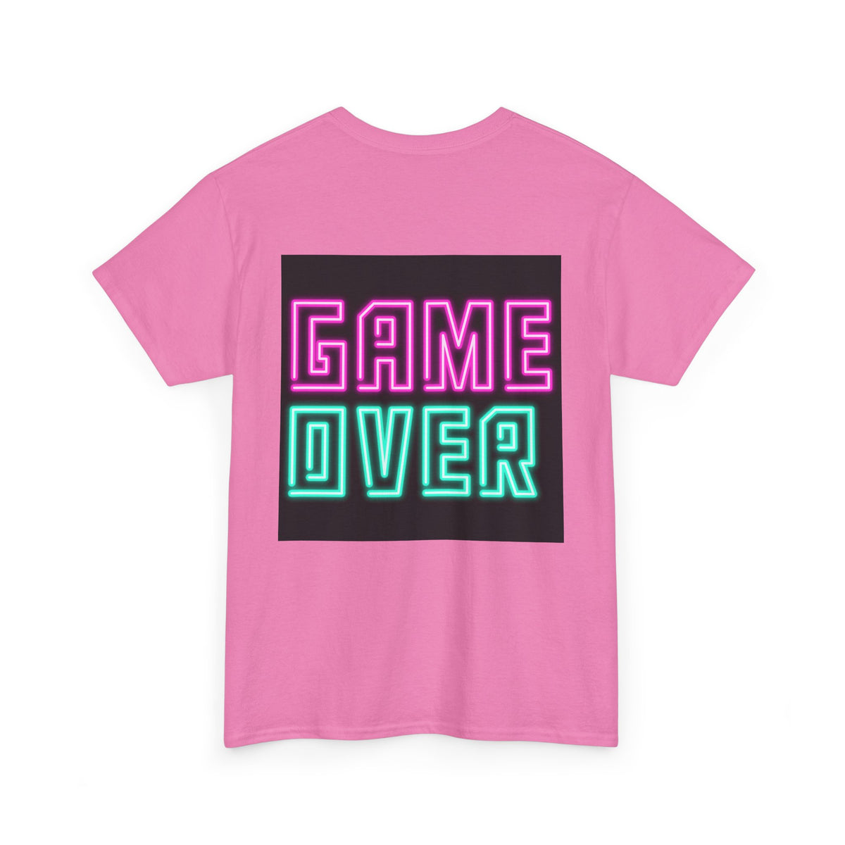 Camiseta unisex de algodón grueso para jugadores: ropa de estilo salvaje para jugadores