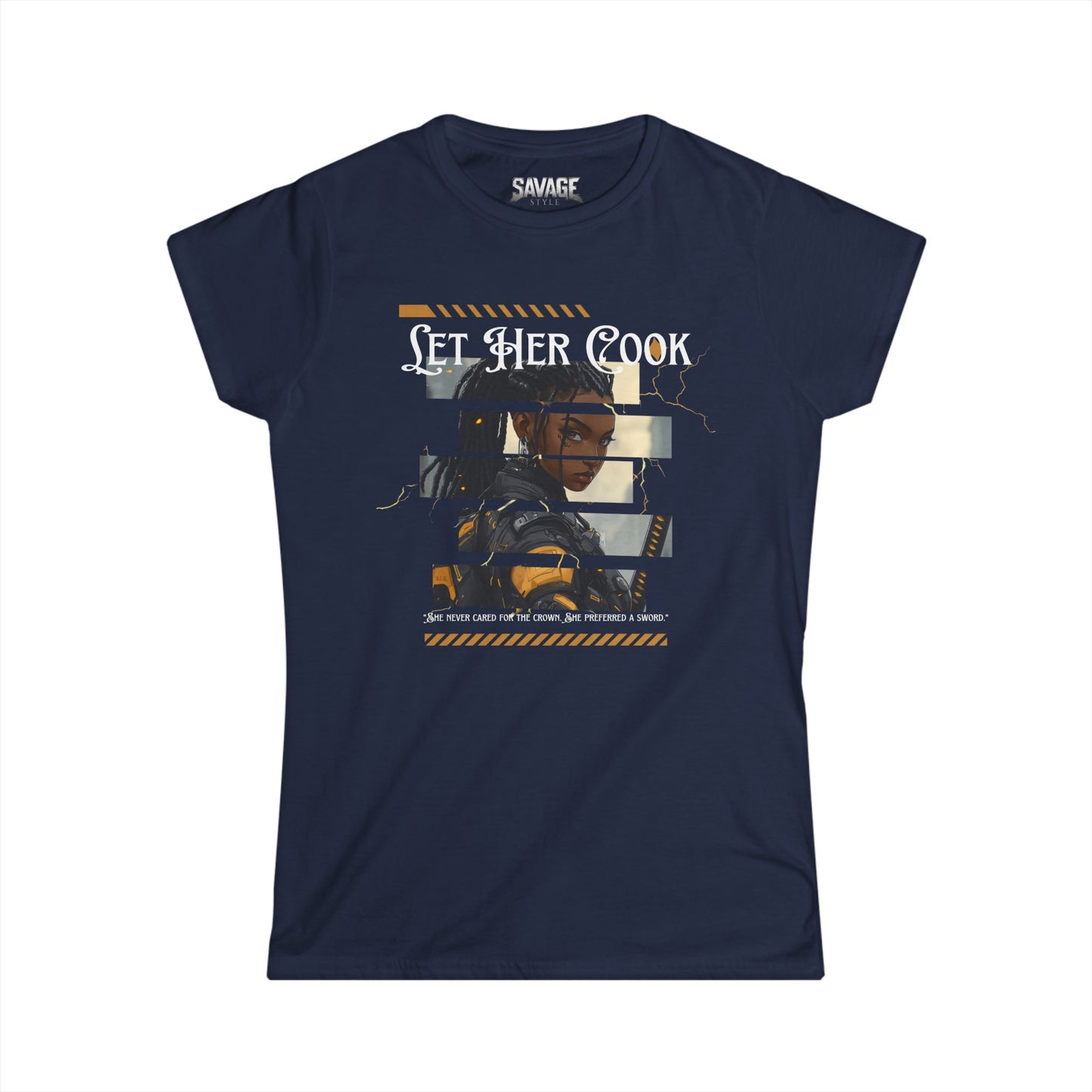 Let Her Cook - Women's Softstyle Tee