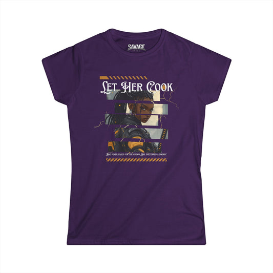 Let Her Cook -  Women's Softstyle Tee