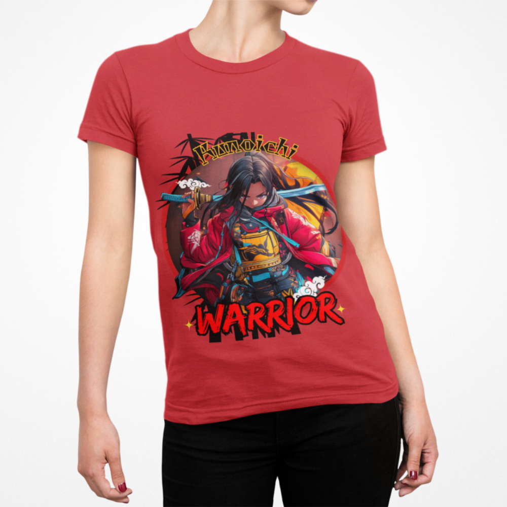 Women's Anime Warrior T-Shirt