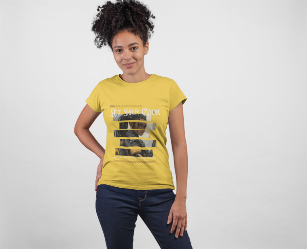 Let Her Cook - Women's Softstyle Tee