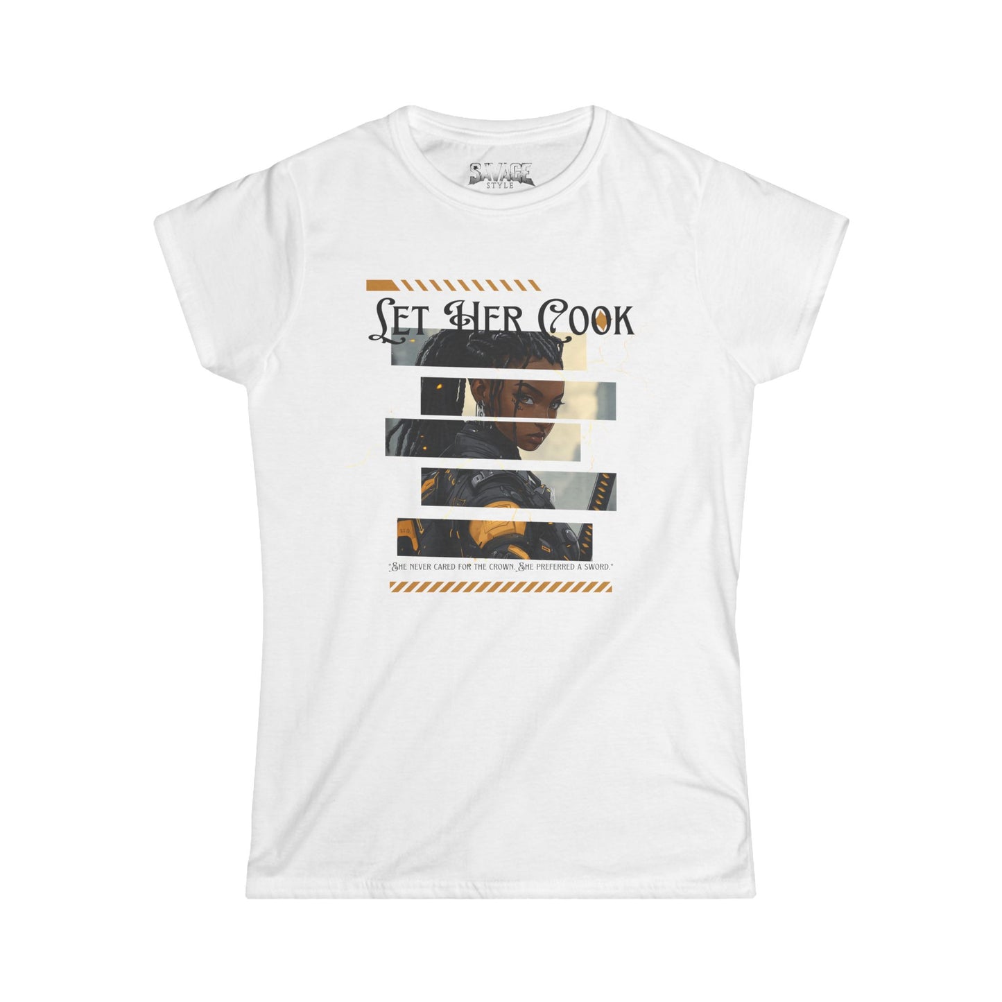 Let Her Cook - Women's Softstyle Tee