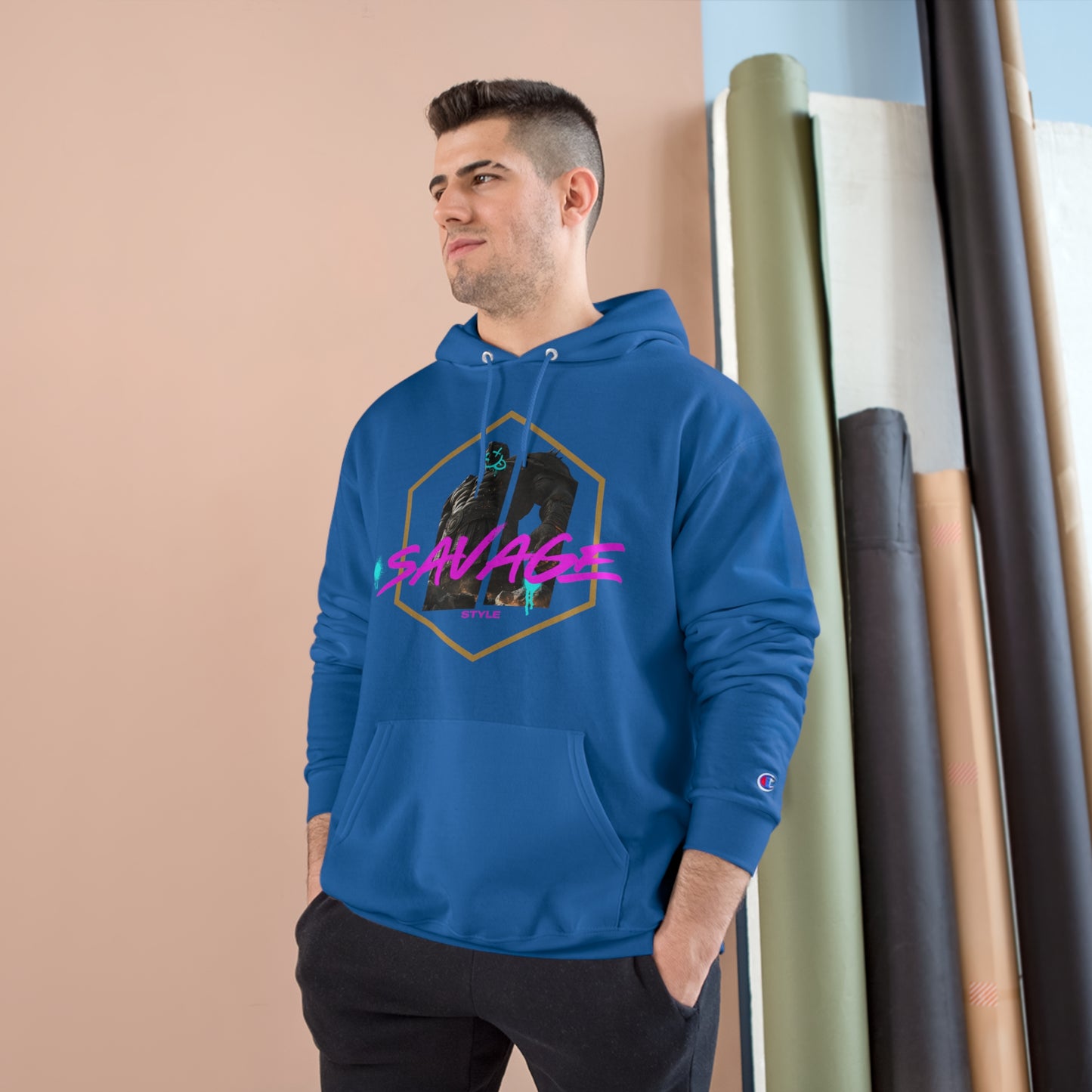 Savage Colossus Champion Hoodie - Unisex