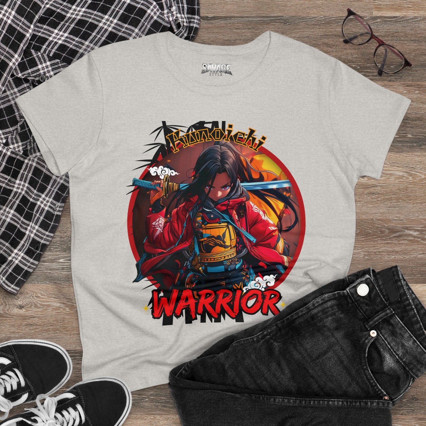 Women's Anime Warrior T-Shirt