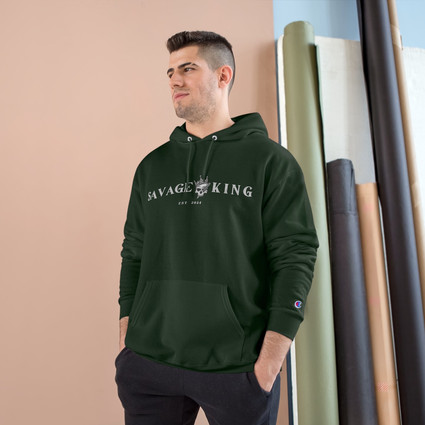 Savage King Champion Hoodie