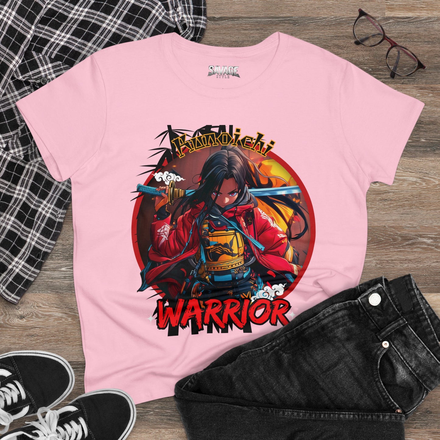 Women's Anime Warrior T-Shirt
