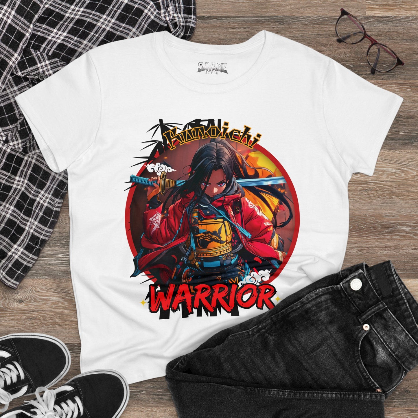Women's Anime Warrior T-Shirt