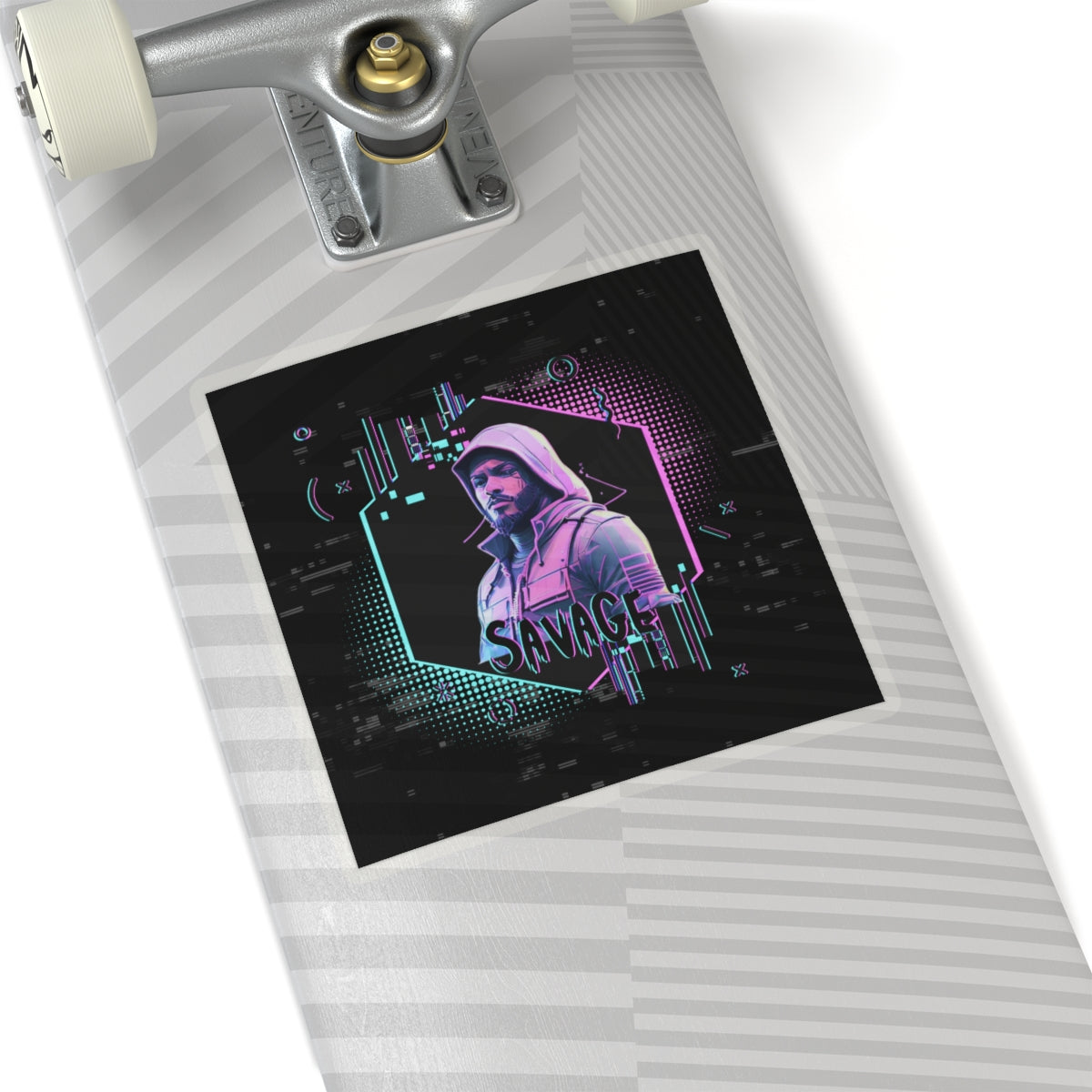 Logo Sticker - Savage Man Clothing Design