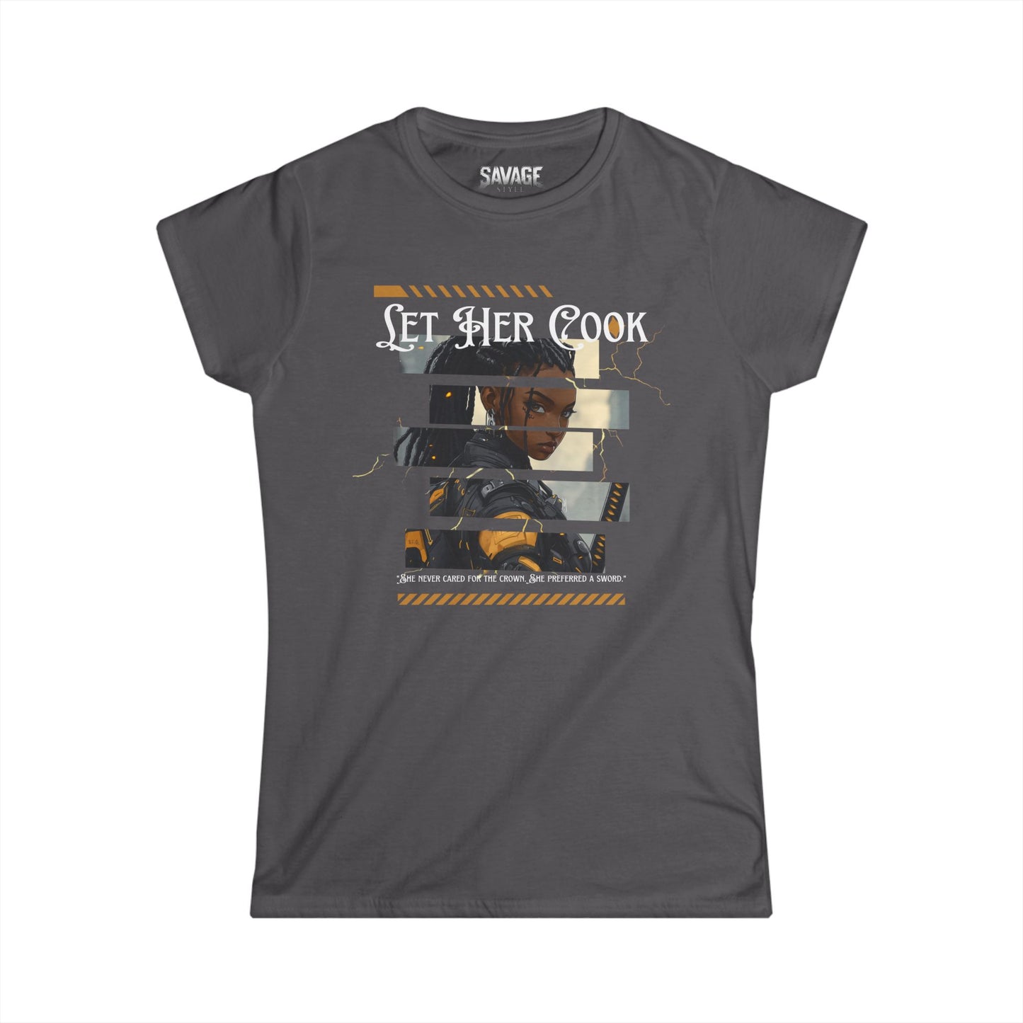 Let Her Cook - Women's Softstyle Tee