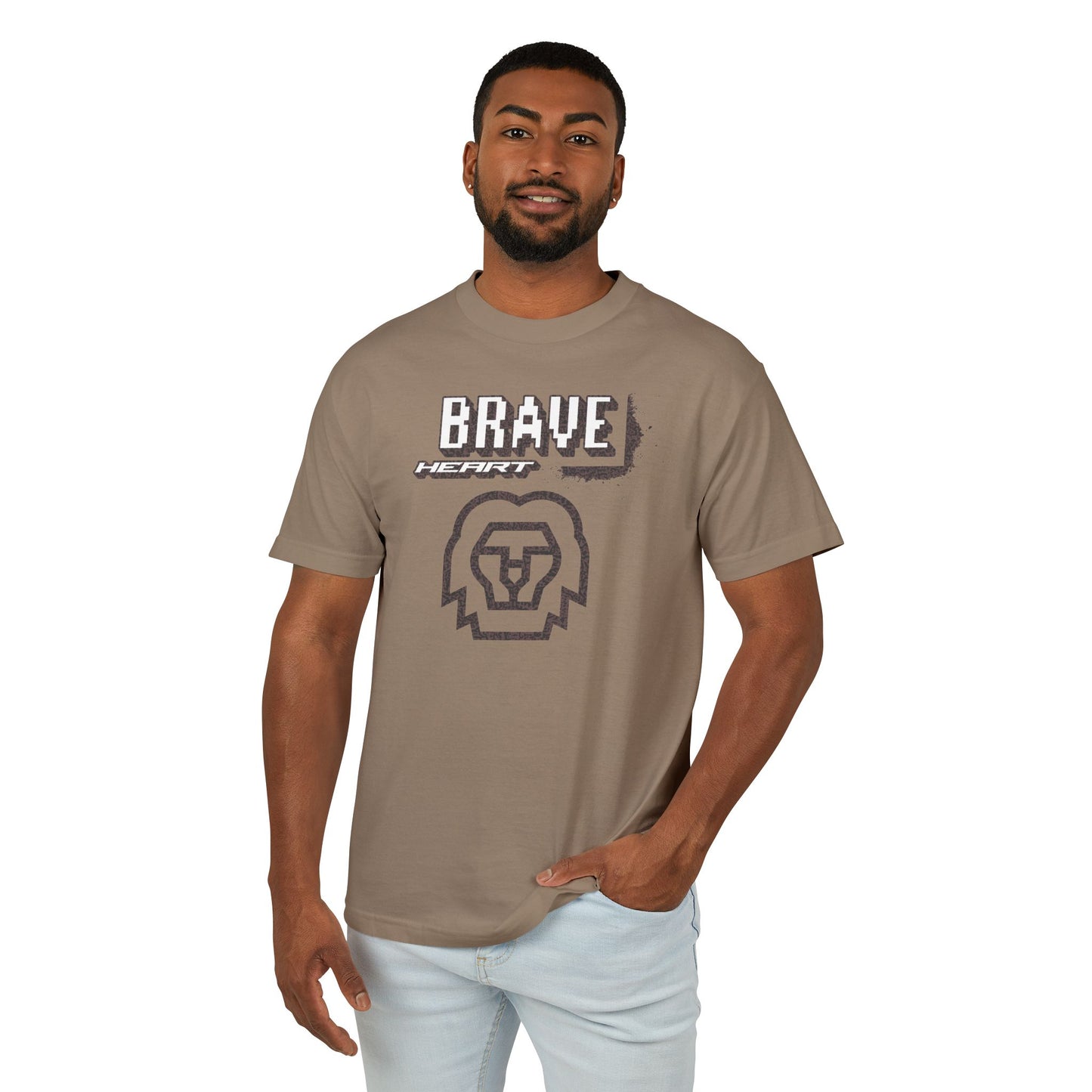 Brave Heart Heavyweight Cotton T-Shirt
