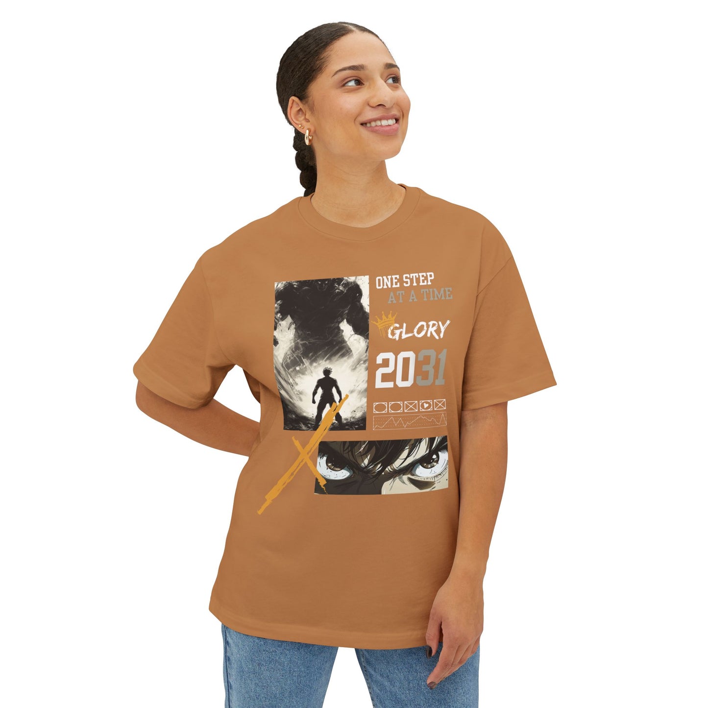 Savage Glory Unisex Oversized Boxy Tee