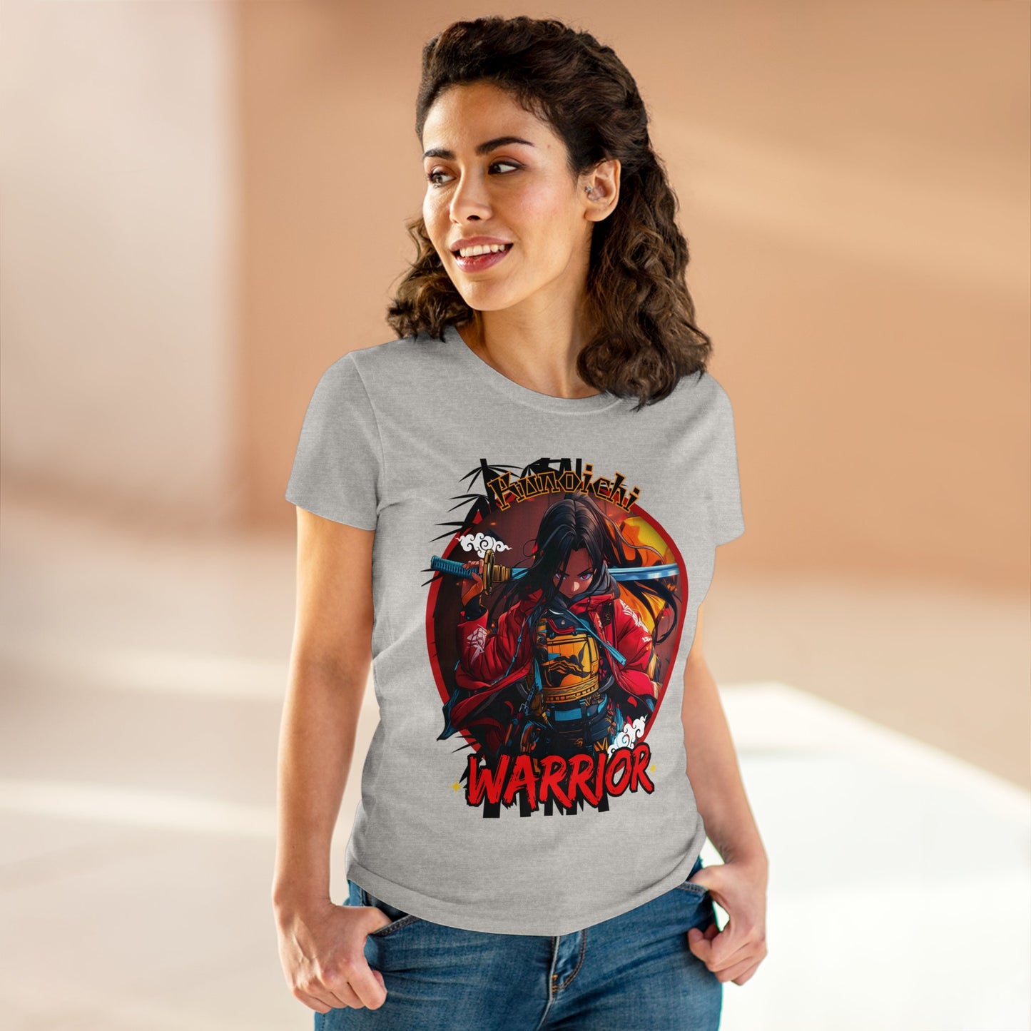 Women's Anime Warrior T-Shirt