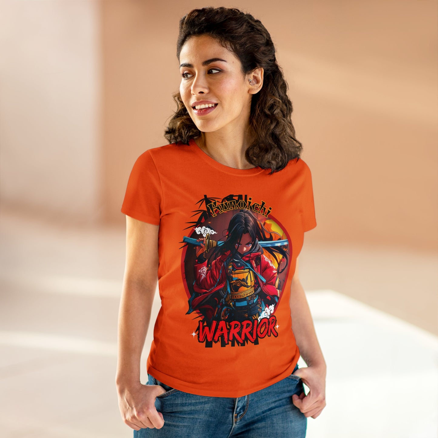 Women's Anime Warrior T-Shirt