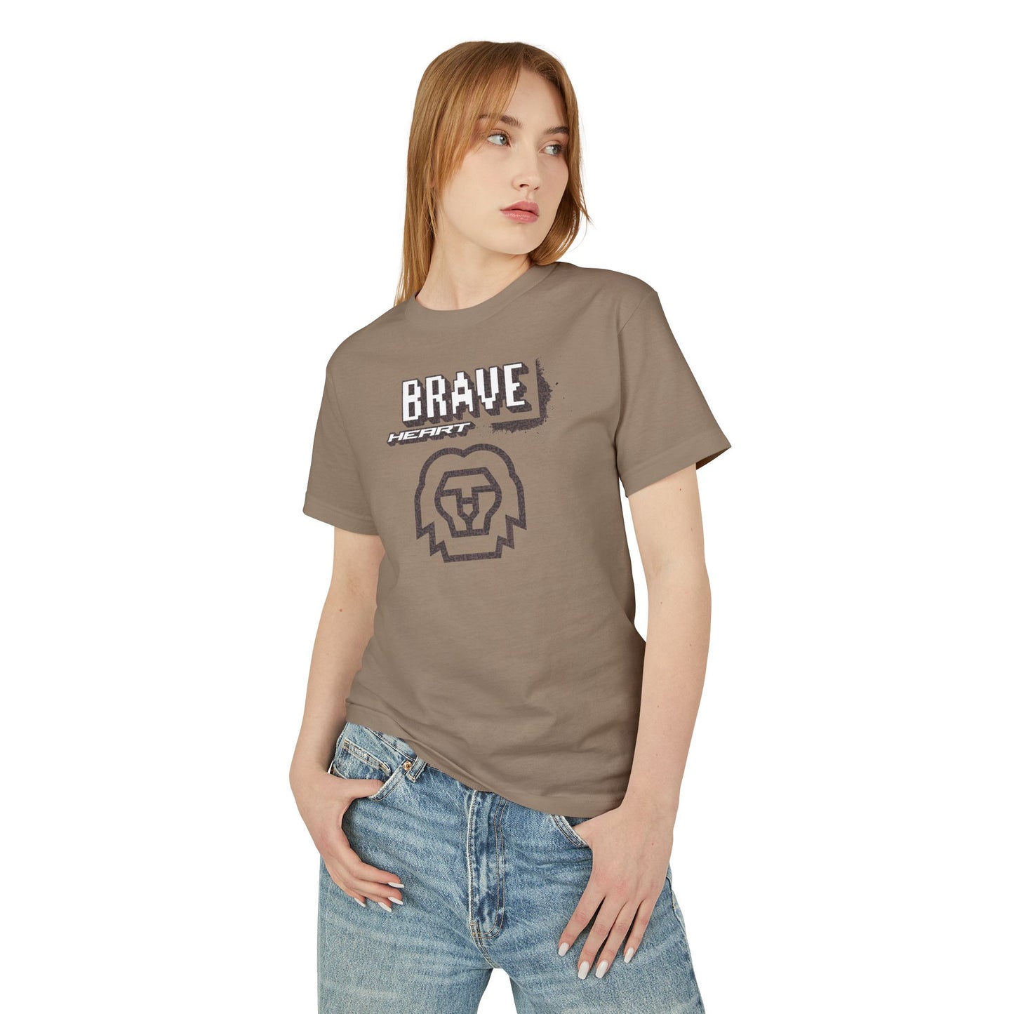 Brave Heart Heavyweight Cotton T-Shirt