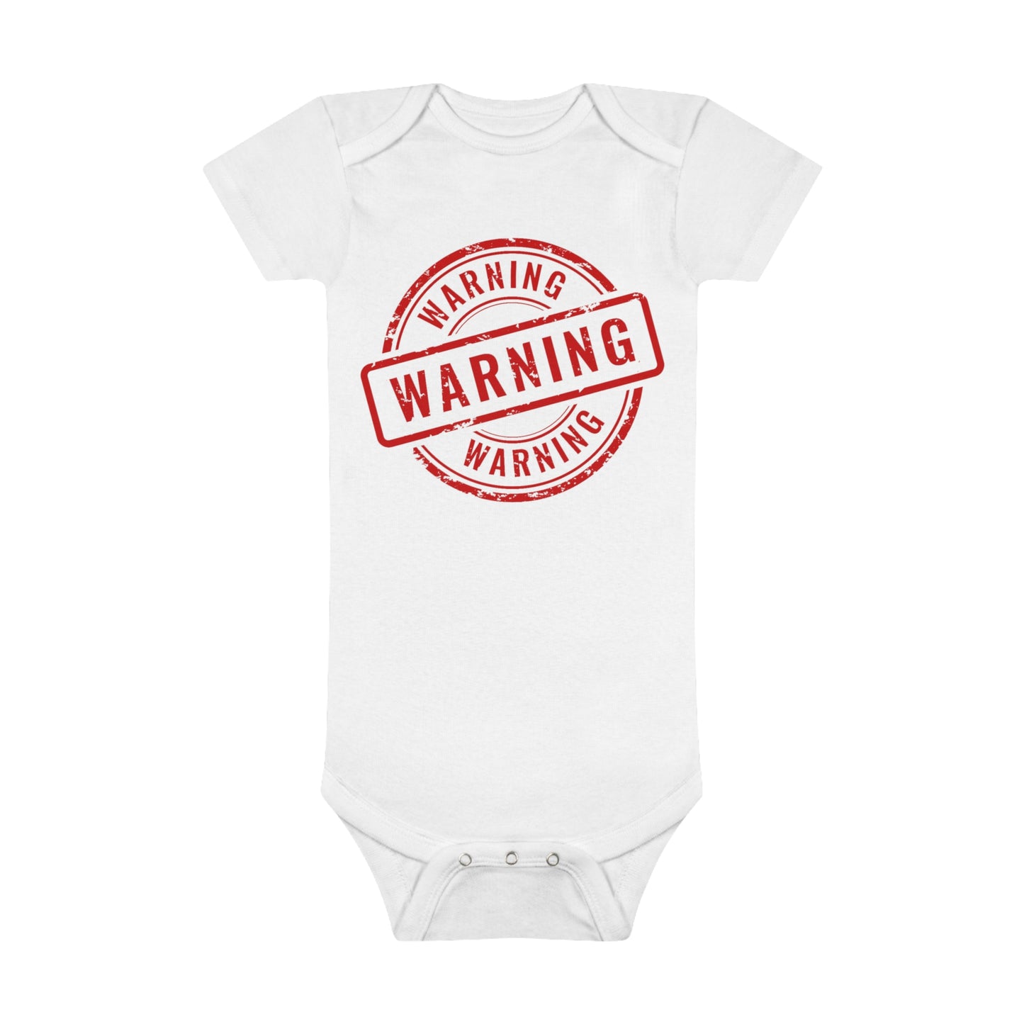 WARNING: Operation Squishy Surprise has Arrived Onesie® Organic Baby Bodysuit