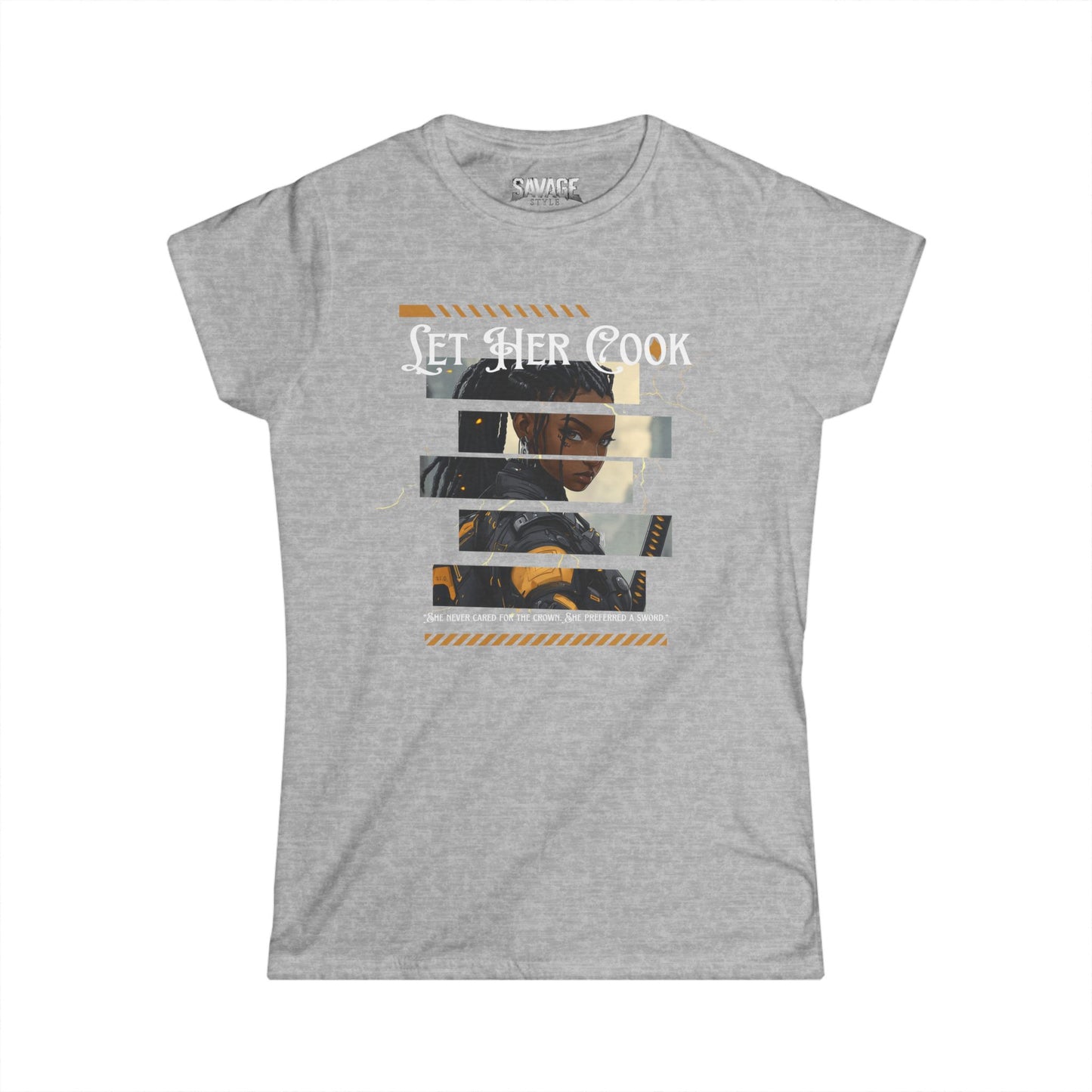 Let Her Cook - Women's Softstyle Tee