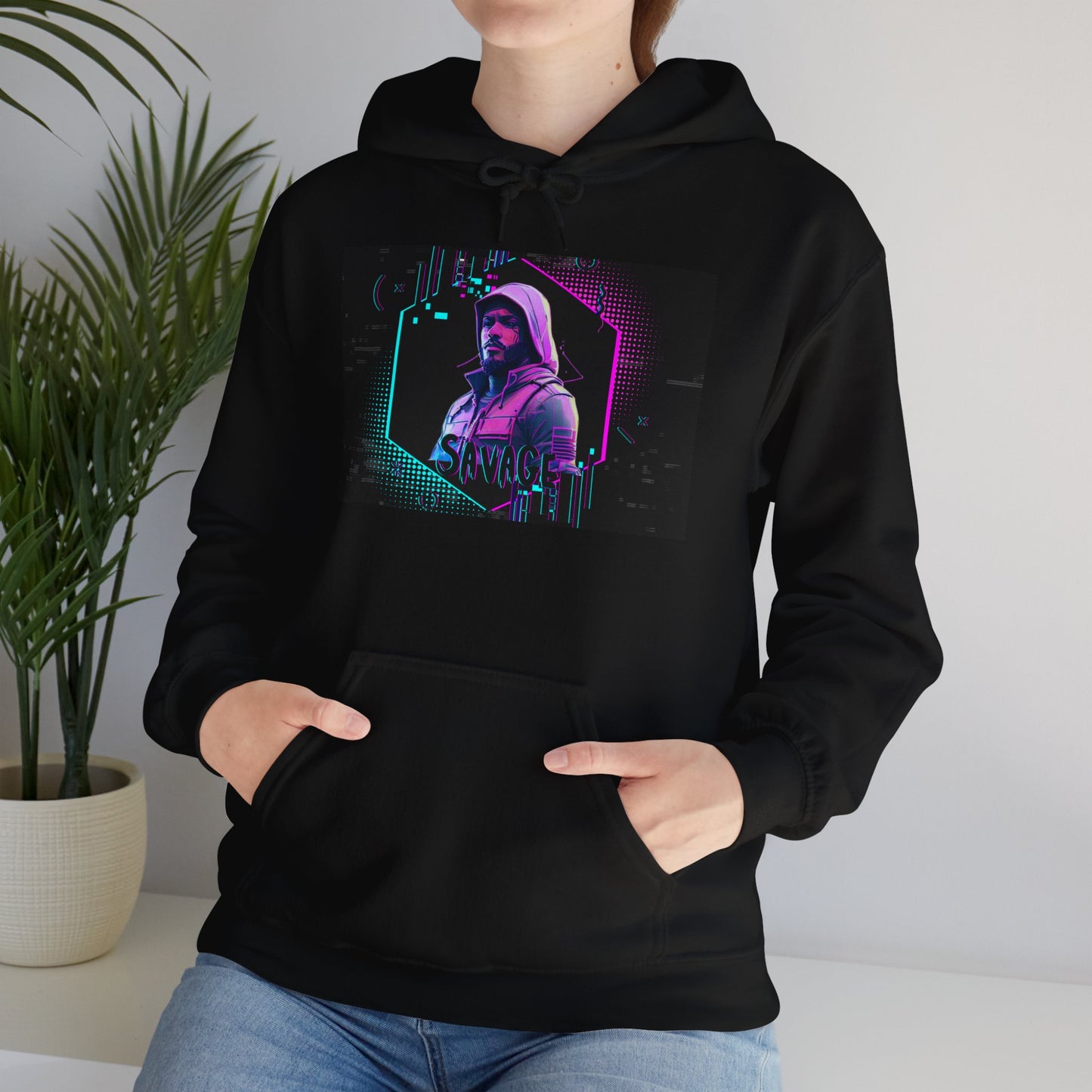 Gamer Hoodie Sweatshirt - Savage Style Gamer Gear Clothing