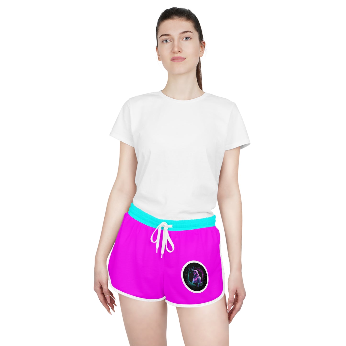Little Miss Savage - Shorts for Women - Magenta