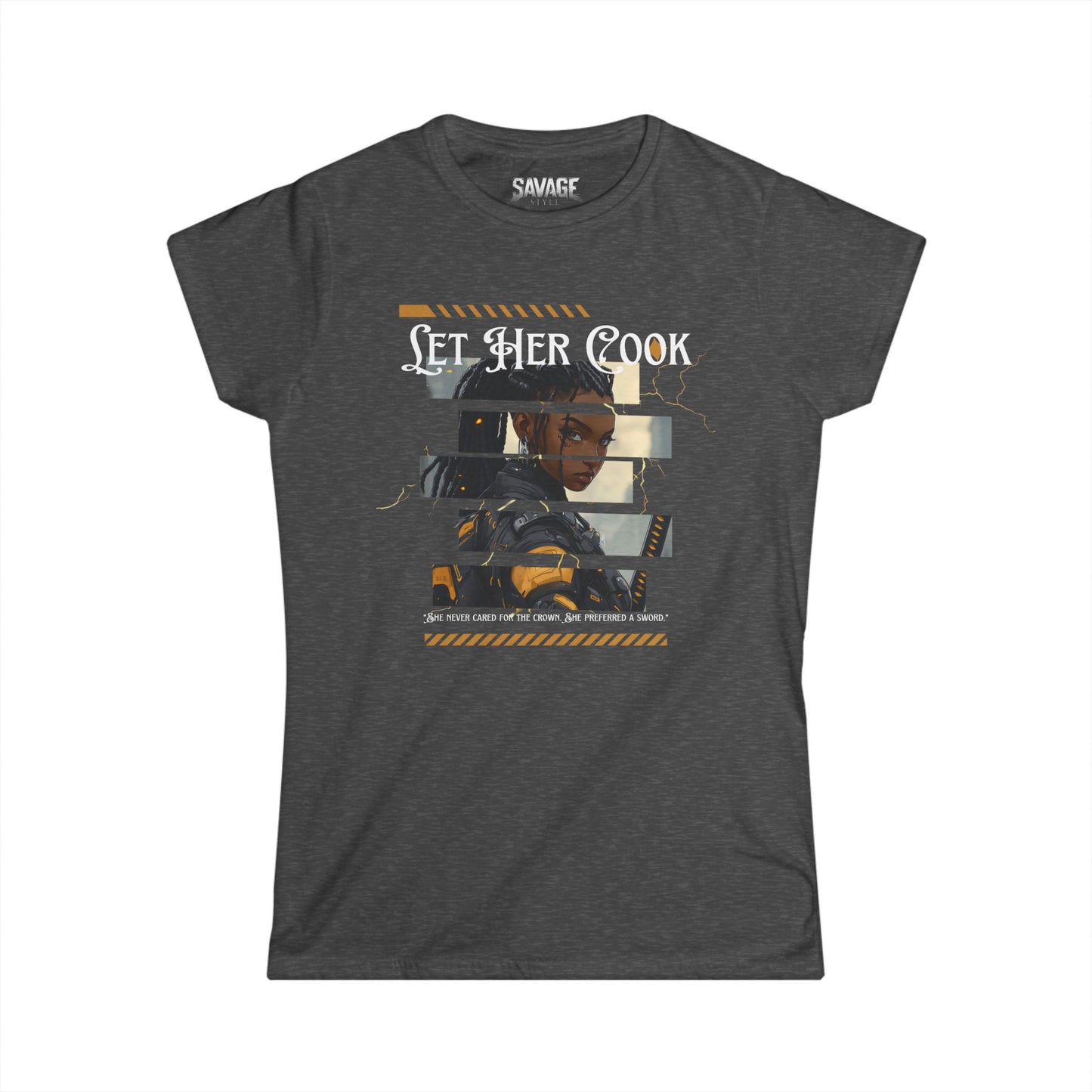 Let Her Cook - Women's Softstyle Tee