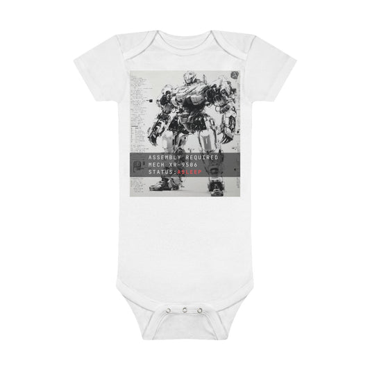 Status: Asleep Onesie® Organic Baby Bodysuit