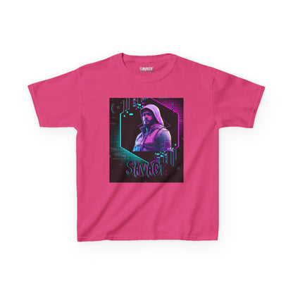 Camiseta de algodón pesado para niños - Ropa para jugadores de Savage Kids