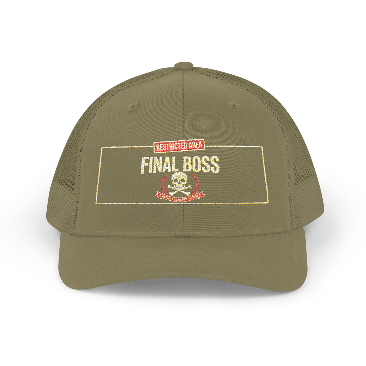 Final Boss Snapback Cap