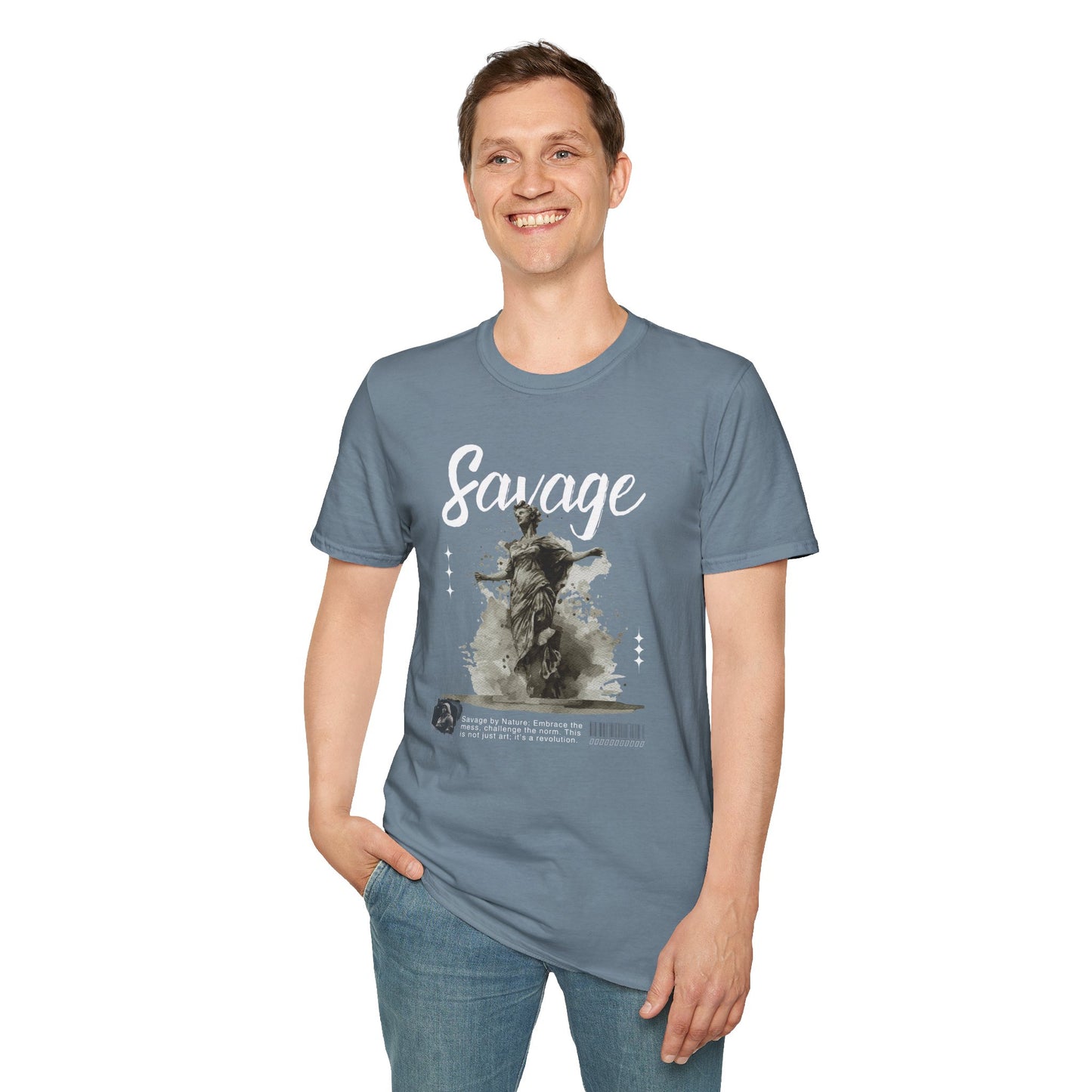 Savage Sculpture Unisex Softstyle T-Shirt