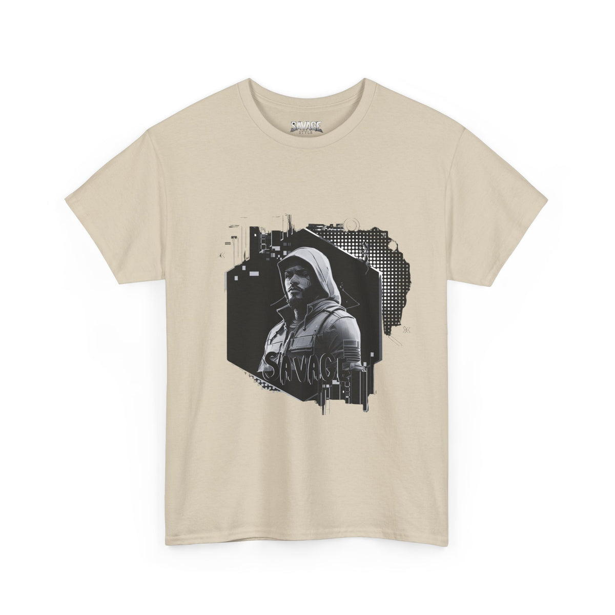 Stone Cold Savage Man - Noir Collection Tee Shirt