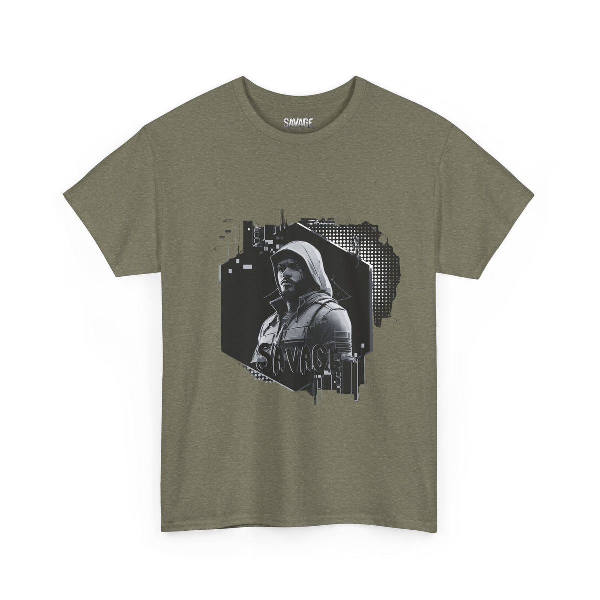 Stone Cold Savage Man - Noir Collection Tee Shirt