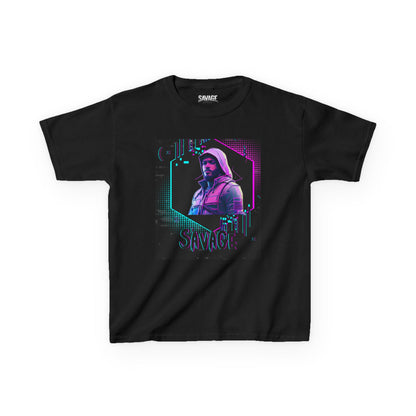 Camiseta de algodón pesado para niños - Ropa para jugadores de Savage Kids