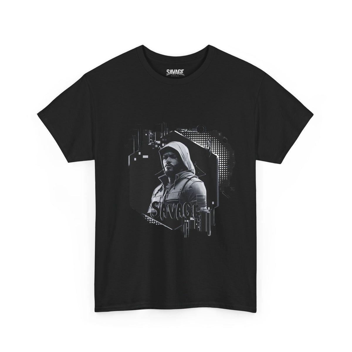 Stone Cold Savage Man - Noir Collection Tee Shirt