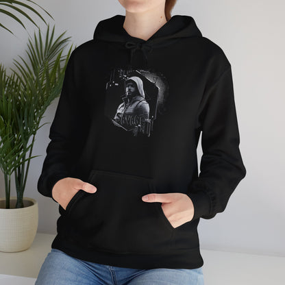 Gamer Hoodie Sweatshirt - Savage Style Gamer Gear Clothing: Noir Collection