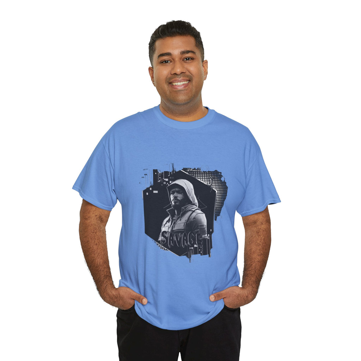 Stone Cold Savage Man - Noir Collection Tee Shirt