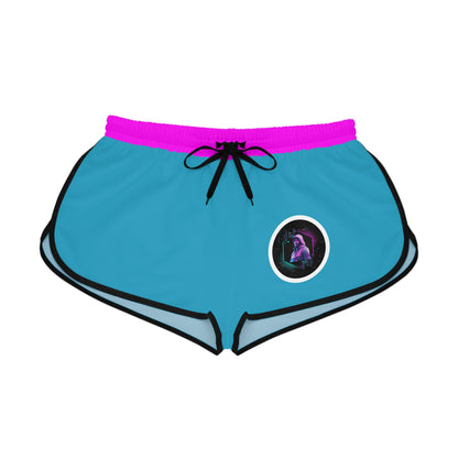 Little Miss Savage - Shorts for Women - Cyan