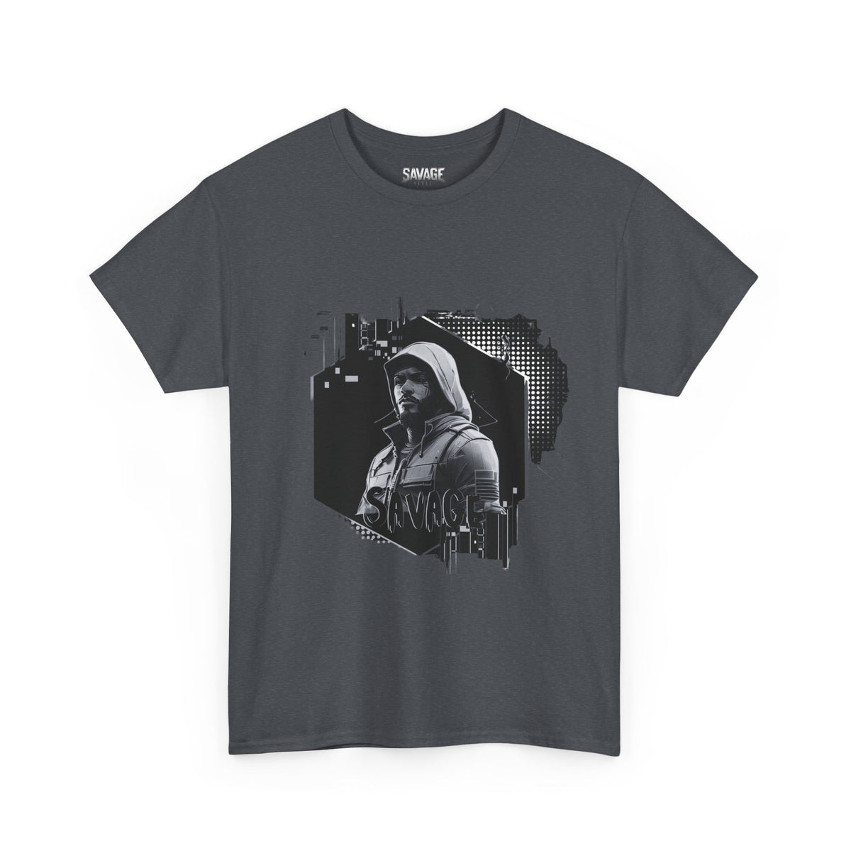 Stone Cold Savage Man - Noir Collection Tee Shirt