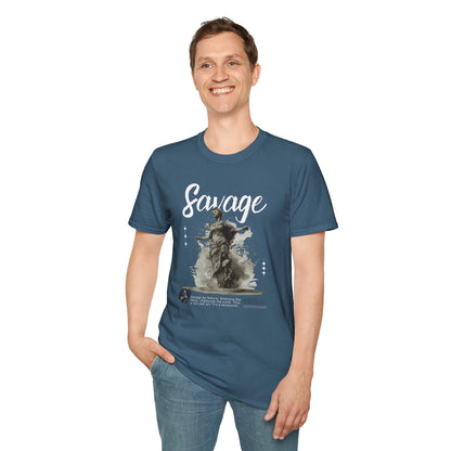 Savage Sculpture Unisex Softstyle T-Shirt